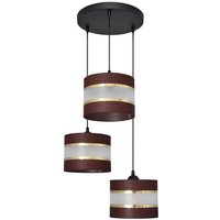 Helen Cluster Pendelleuchte Braun, Gold, Schwarz 35cm - Helam von HELAM