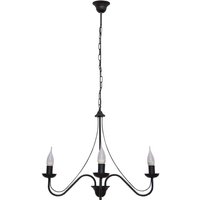 Malbo Mehrarm-Pendelleuchte Schwarz 60cm - Helam von HELAM