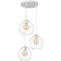 Mercure Cluster Pendelleuchte Weiß 40cm - Helam von HELAM