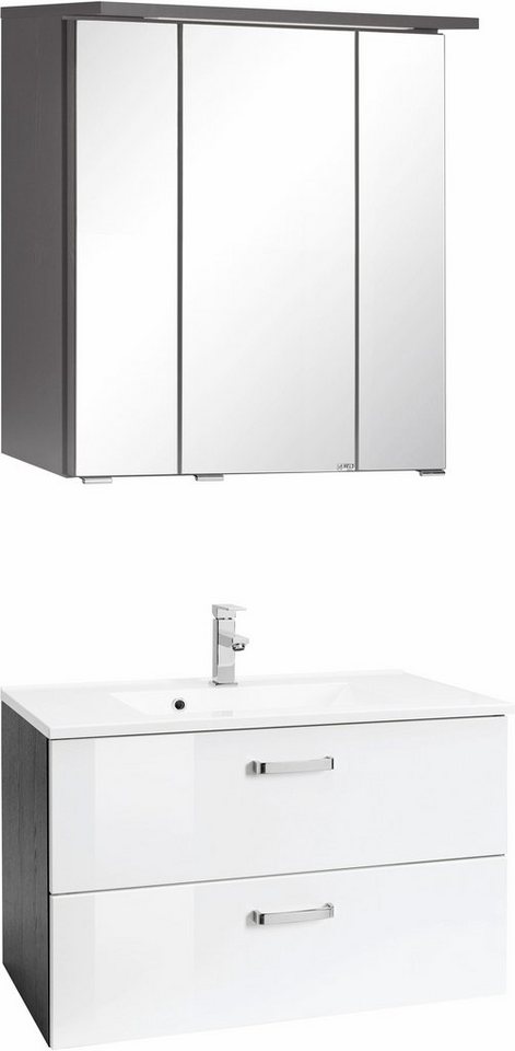 welltime Badmöbel-Set Ravenna, (2-St), mit Soft-Close Funktion von welltime