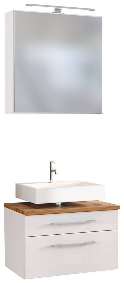 HELD MÖBEL Badmöbel-Set Unterbecken-Set Davos 60 cm weiß/matt weiß HELD MÖBEL Badmöbel-Set Unterbecken-Set Davos 60 cm weiß/matt weiß von HELD MÖBEL