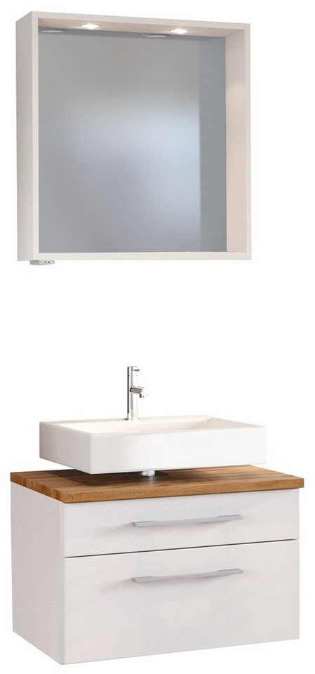 HELD MÖBEL Badmöbel-Set Unterbecken-Set Davos 60 cm weiß/matt weiß HELD MÖBEL Badmöbel-Set Unterbecken-Set Davos 60 cm weiß/matt weiß von HELD MÖBEL