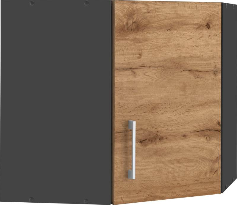 KOCHSTATION Eckhängeschrank KS-Colmar 60 x 60 cm, mit Metallgriff von KOCHSTATION