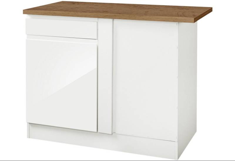 KOCHSTATION Eckunterschrank KS-Virginia praktischer Stauraum in der Ecke von KOCHSTATION