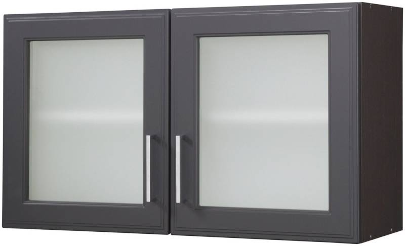 KOCHSTATION Glashängeschrank KS-Stockholm hochwertige MDF-Fronten von KOCHSTATION