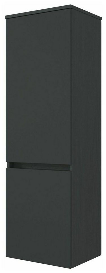 HELD MÖBEL Hochschrank Midischrank Baabe 40 cm graphit/matt grau von HELD MÖBEL