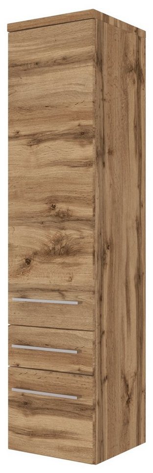 HELD MÖBEL Hochschrank Midischrank Davos 30 cm Wotaneiche/Wotaneiche von HELD MÖBEL