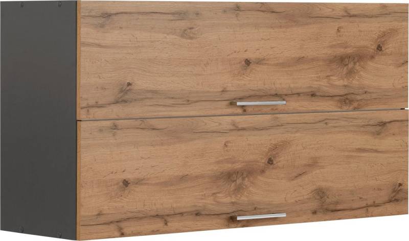 KOCHSTATION Klapphängeschrank KS-Colmar 110 cm, mit Metallgriff, für viel Stauraum von KOCHSTATION