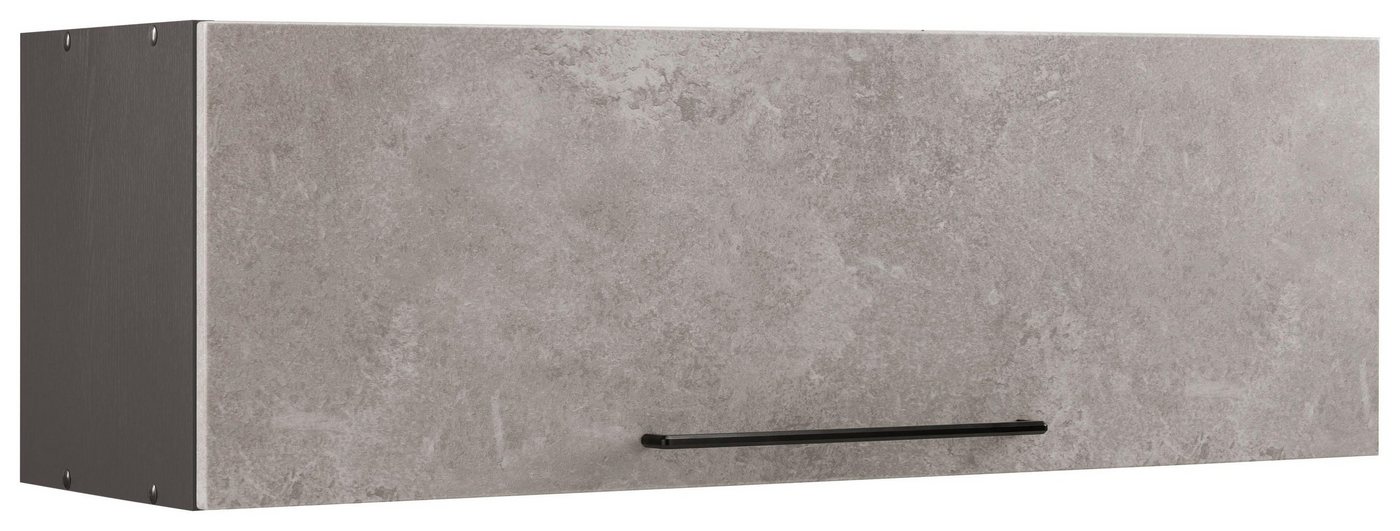HELD MÖBEL Klapphängeschrank Tulsa 100 cm breit, mit 1 Klappe, schwarzer Metallgriff, MDF Front von HELD MÖBEL