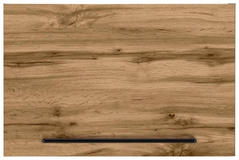 KOCHSTATION Klapphängeschrank KS-Tulsa 50 cm breit, mit 1 Klappe, schwarzer Metallgriff, MDF Front von KOCHSTATION