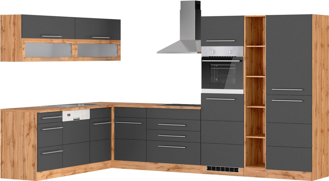 HELD MÖBEL Winkelküche Wien, Stellbreite 220 x 340 cm, wahlweise mit E-Geräten HELD MÖBEL Winkelküche Wien, Stellbreite 220 x 340 cm, wahlweise mit E-Geräten von HELD MÖBEL