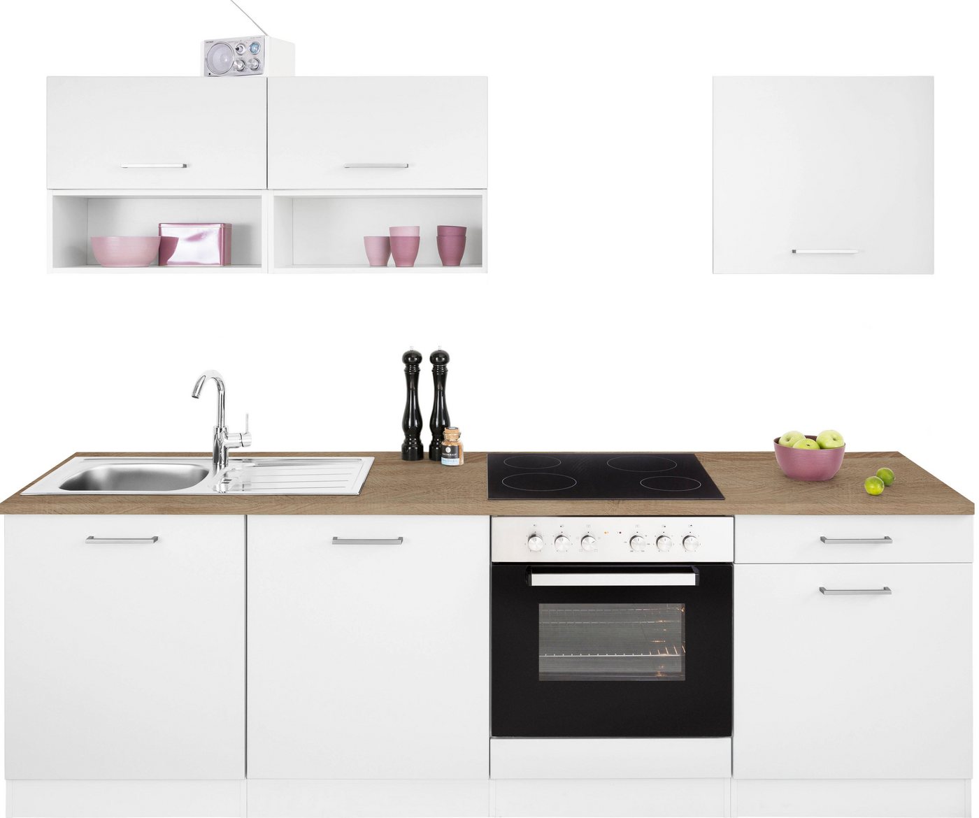 KOCHSTATION Küchenzeile KS-Visby, ohne E-Geräte, Breite 240 cm KOCHSTATION Küchenzeile KS-Visby, ohne E-Geräte, Breite 240 cm von KOCHSTATION