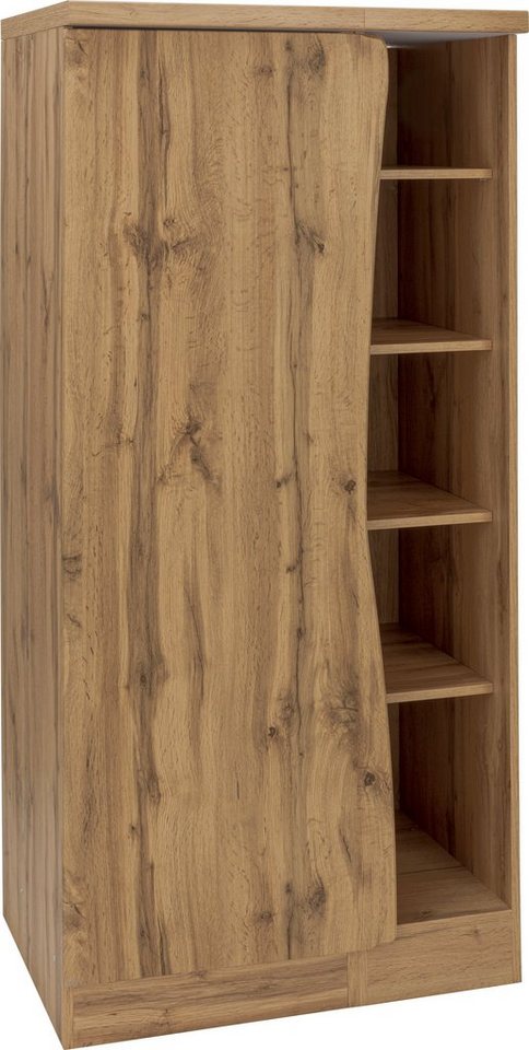 KOCHSTATION Midischrank KS-Bruneck Vorratsschrank >>Bruneck<< 90 cm breit, hochwertige MDF-Fronten von KOCHSTATION