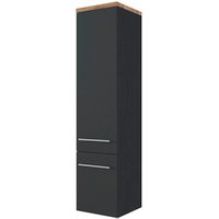 HELD MÖBEL Midischrank »Davos«, BxHxT: 30 x 130 x 35 cm - grau von HELD MÖBEL