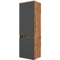 HELD MÖBEL Midischrank »Lucca«, BxHxT: 40 x 130 x 35 cm - grau von HELD MÖBEL