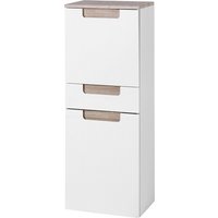 HELD MÖBEL Midischrank »Siena«, BxHxT: 40 x 105 x 27 cm - weiss von HELD MÖBEL