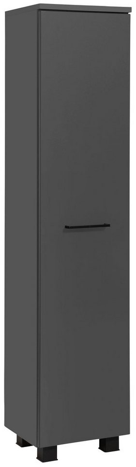 welltime Midischrank Trento, verschiedene Ausführungen und Farben Badmöbel, Breite 30 cm, 1 Tür, Made in Germany von welltime