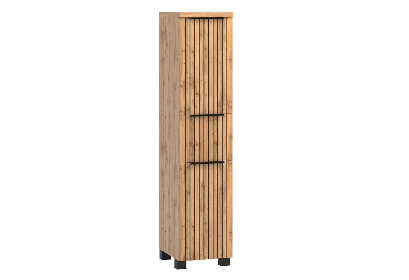 HELD MÖBEL Midischrank in Wotaneiche - 30x130x35cm (BxHxT) von HELD MÖBEL