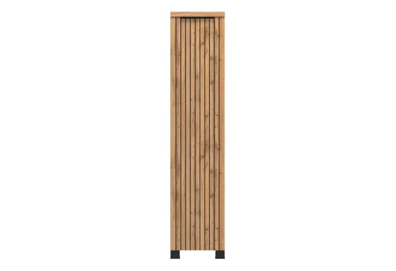 HELD MÖBEL Midischrank in Wotaneiche-Dekor - 30x130x35cm (BxHxT) von HELD MÖBEL