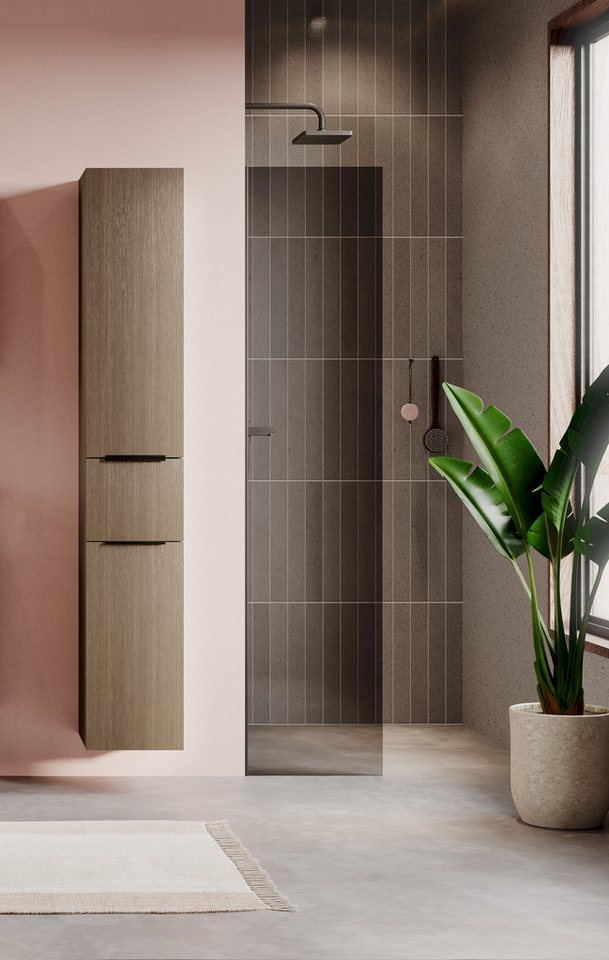 welltime Seitenschrank Welltime, Breite 30 cm, gedämpfte Scharniere und Softclose-Funktion von welltime
