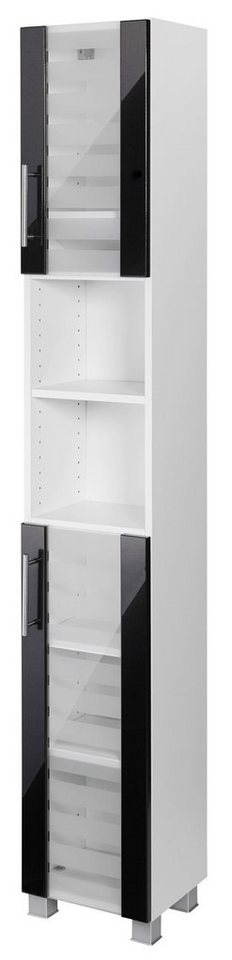 welltime Seitenschrank Jaca Breite 30 cm, mit MDF Hochglanz-Fronten von welltime