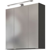 HELD MÖBEL Spiegelschrank »Arezzo«, Höhe: 64 cm, Tiefe: 20 cm, graphitgrau HELD MÖBEL Spiegelschrank »Arezzo«, Höhe: 64 cm, Tiefe: 20 cm, graphitgrau von HELD MÖBEL