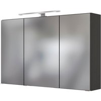 HELD MÖBEL Spiegelschrank »Arezzo«, Höhe: 64 cm, Tiefe: 20 cm, graphitgrau von HELD MÖBEL