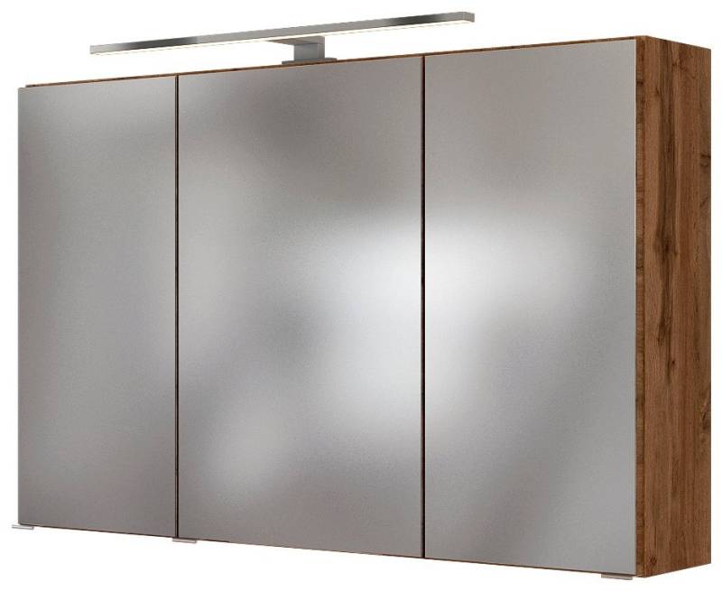welltime Spiegelschrank Baabe Breite 100 cm, mit 3D-Effekt, dank 3 Spiegeltüren welltime Spiegelschrank Baabe Breite 100 cm, mit 3D-Effekt, dank 3 Spiegeltüren von welltime