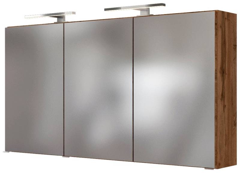 welltime Spiegelschrank Baabe 120 cm breit, inkl. Beleuchtung, Schalter und Steckdose von welltime