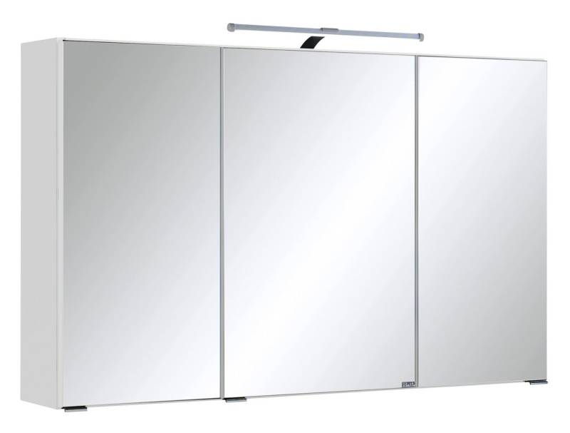 welltime Spiegelschrank Cardiff Breite 100 cm, mit Schalter und Steckdose von welltime