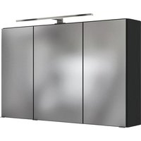 HELD MÖBEL Spiegelschrank »Florida«, 3-türig, LED, BxH: 120 x 64 cm - grau HELD MÖBEL Spiegelschrank »Florida«, 3-türig, LED, BxH: 120 x 64 cm - grau von HELD MÖBEL