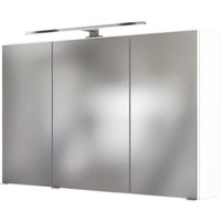 HELD MÖBEL Spiegelschrank »Florida«, 3-türig, LED, BxH: 120 x 64 cm - weiss HELD MÖBEL Spiegelschrank »Florida«, 3-türig, LED, BxH: 120 x 64 cm - weiss von HELD MÖBEL