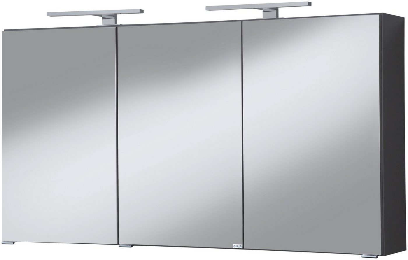 HELD MÖBEL Spiegelschrank Malibu Breite 120 cm, mit Spiegeltüren und Softclose-Funktion von HELD MÖBEL