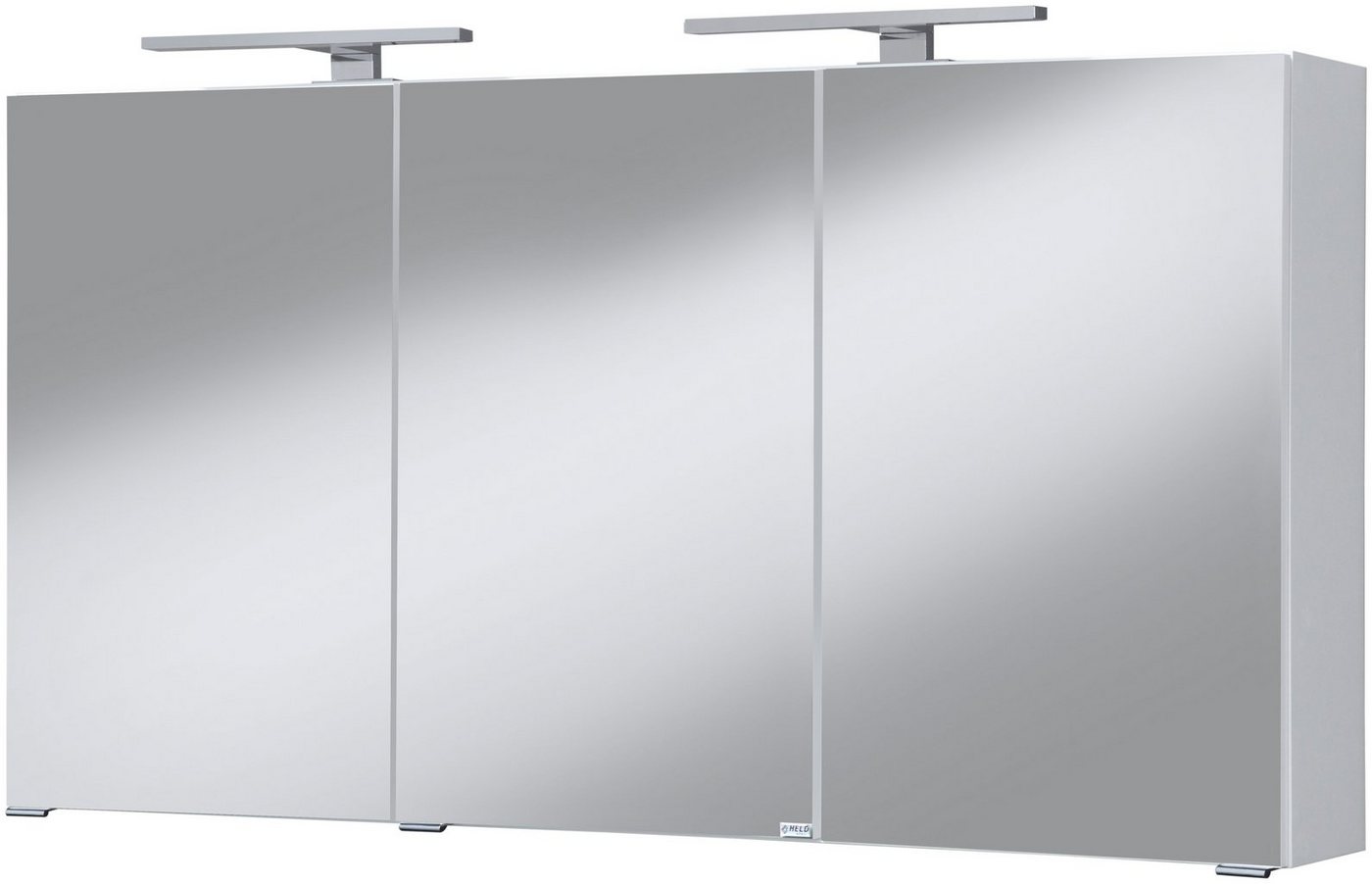 HELD MÖBEL Spiegelschrank Malibu Breite 120 cm, mit Spiegeltüren und Softclose-Funktion von HELD MÖBEL