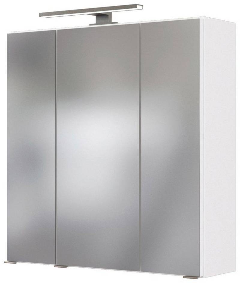 welltime Spiegelschrank Matera Breite 60 cm, mit 6 verstellbaren Glasböden von welltime