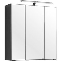 HELD MÖBEL Spiegelschrank »Portofino«, Höhe: 64 cm, Tiefe: 20 cm, graphitgrau HELD MÖBEL Spiegelschrank »Portofino«, Höhe: 64 cm, Tiefe: 20 cm, graphitgrau von HELD MÖBEL
