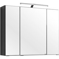HELD MÖBEL Spiegelschrank »Portofino«, Höhe: 64 cm, Tiefe: 20 cm, graphitgrau HELD MÖBEL Spiegelschrank »Portofino«, Höhe: 64 cm, Tiefe: 20 cm, graphitgrau von HELD MÖBEL