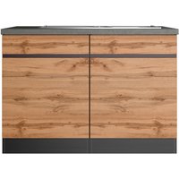 HELD MÖBEL Spülenschrank »Tampa«, BxHxT: 120 x 86 x 60 cm, Holzwerkstoff - braun HELD MÖBEL Spülenschrank »Tampa«, BxHxT: 120 x 86 x 60 cm, Holzwerkstoff - braun von HELD MÖBEL