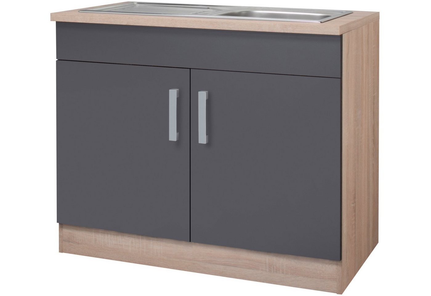 Kochstation Spülenschrank KS-Toronto, Breite 100 cm von Kochstation