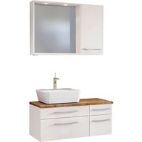 HELD MÖBEL Unterbecken-Set »Davos«, BxHxT: 90 x 200 x 47 cm - weiss von HELD MÖBEL
