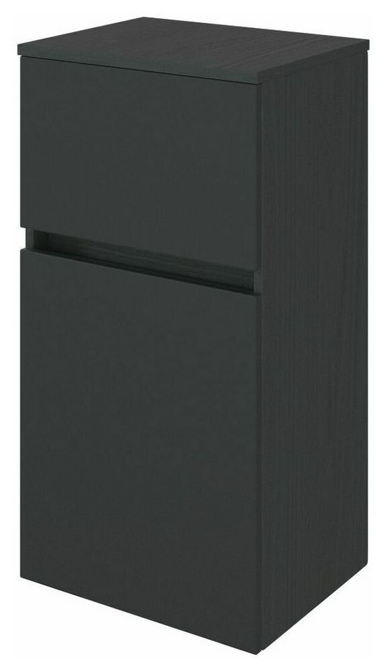 HELD MÖBEL Unterschrank Baabe 40 cm graphit/matt grau von HELD MÖBEL