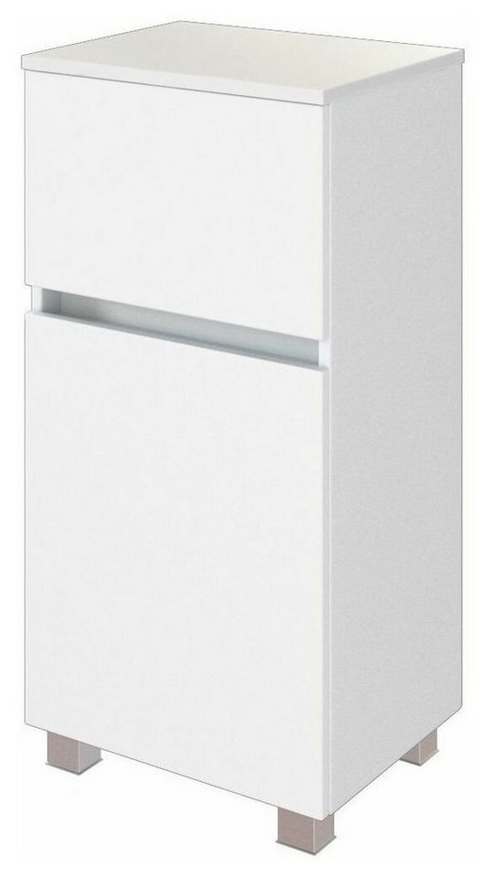 HELD MÖBEL Unterschrank Baabe 40 cm weiß/matt weiß von HELD MÖBEL