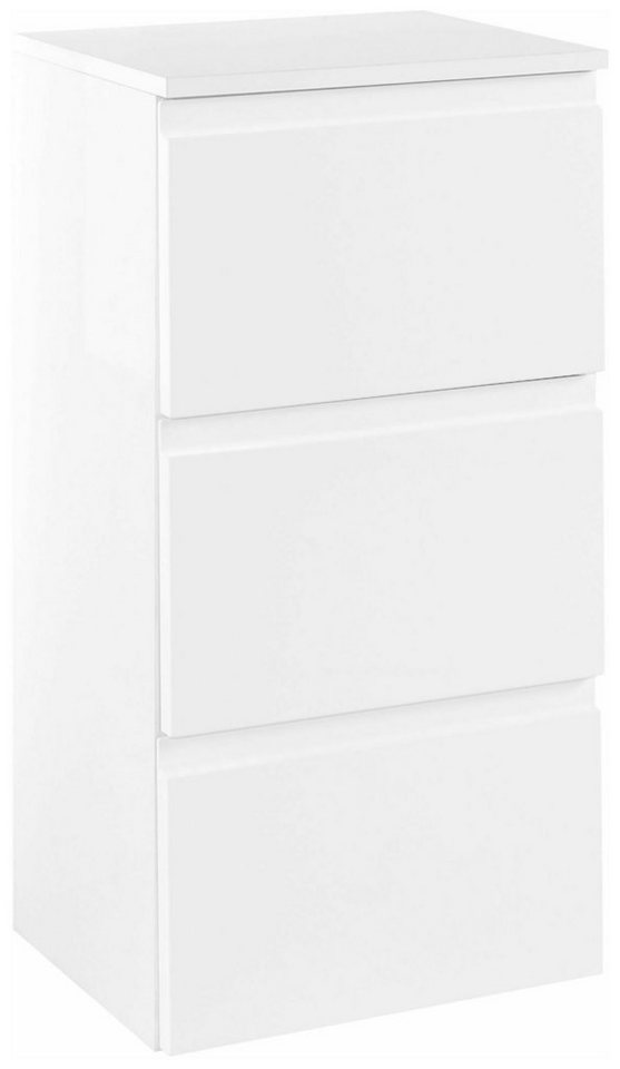 HELD MÖBEL Unterschrank Cardiff 40 cm weiß/hochglanz weiß von HELD MÖBEL