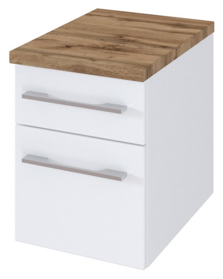 HELD MÖBEL Unterschrank Davos 30 cm weiß/matt weiß von HELD MÖBEL