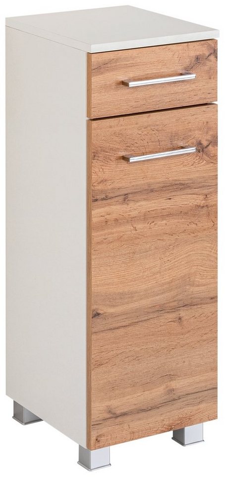 HELD MÖBEL Unterschrank Paris 30 cm weiß/Wotaneiche von HELD MÖBEL