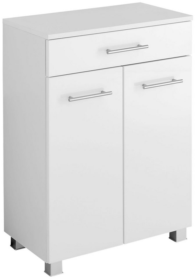 HELD MÖBEL Unterschrank Porta 60 cm weiß/hochglanz weiß von HELD MÖBEL