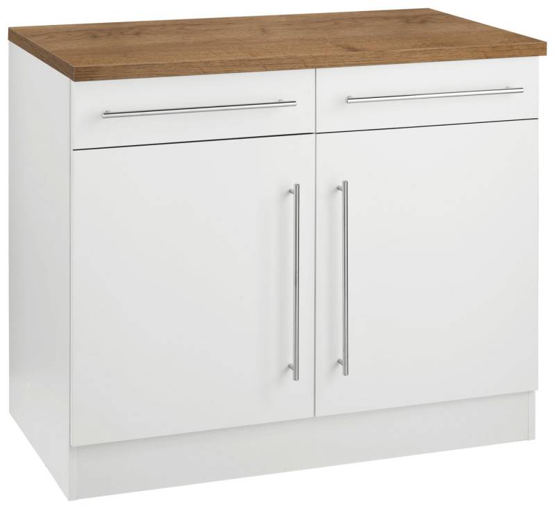 KOCHSTATION Unterschrank KS-Samos 100 cm breit von KOCHSTATION