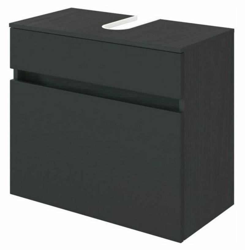 HELD MÖBEL Unterschrank Unterbeckenschrank Baabe 60 cm graphit/matt grau von HELD MÖBEL