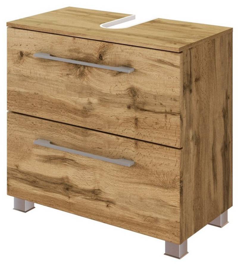 HELD MÖBEL Unterschrank Unterbeckenschrank Livorno 30 cm Wotaneiche/Wotaneiche von HELD MÖBEL