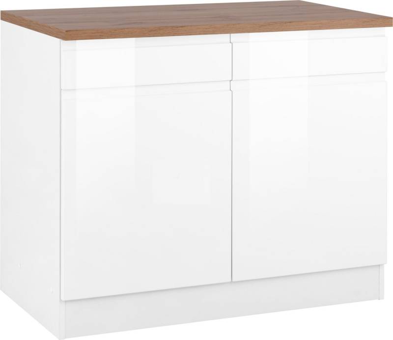 KOCHSTATION Unterschrank KS-Virginia 100 cm breit, mit 2 Türen und 2 Schubkästen KOCHSTATION Unterschrank KS-Virginia 100 cm breit, mit 2 Türen und 2 Schubkästen von KOCHSTATION